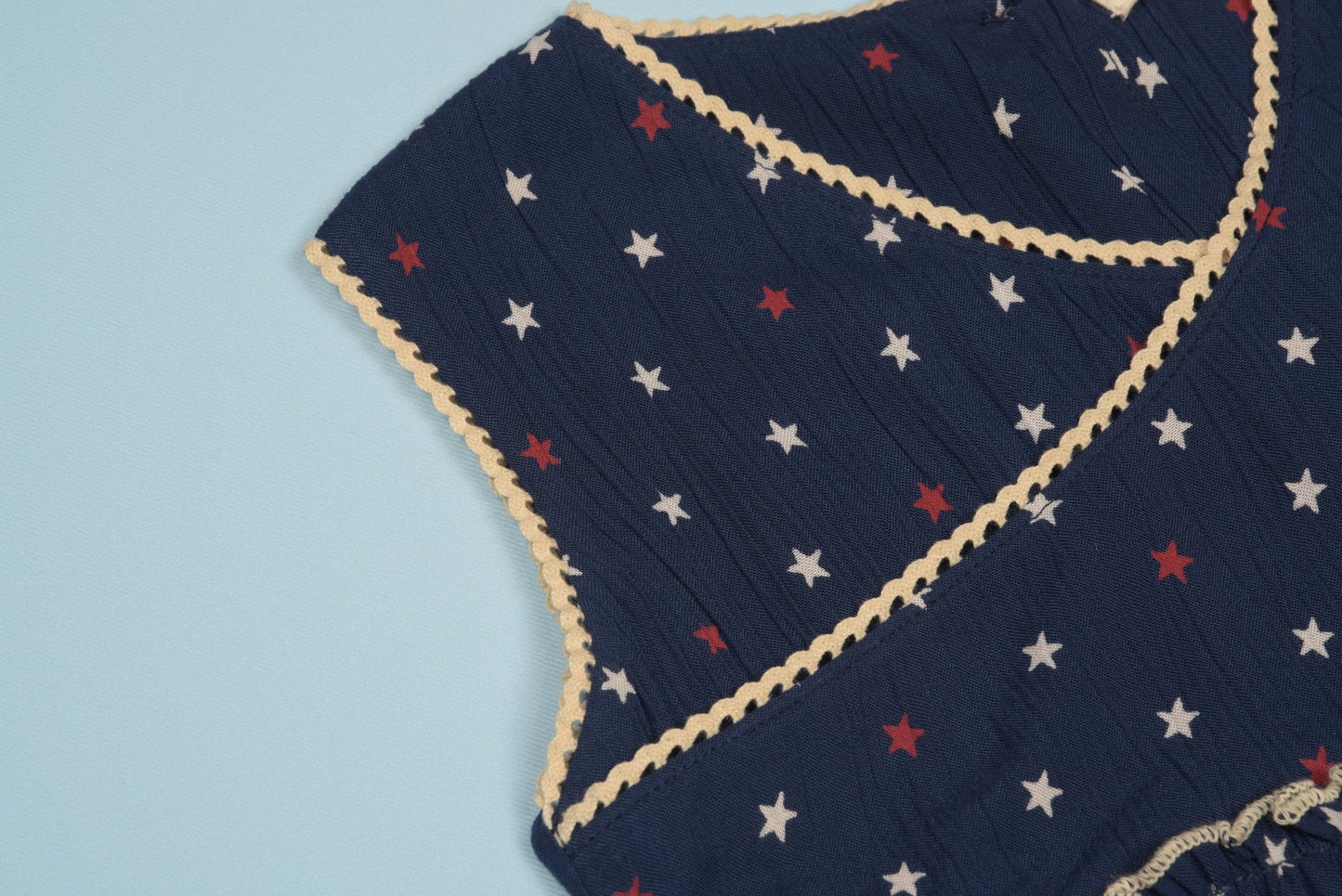 Blue Stars 4th of July Dress - LARILI