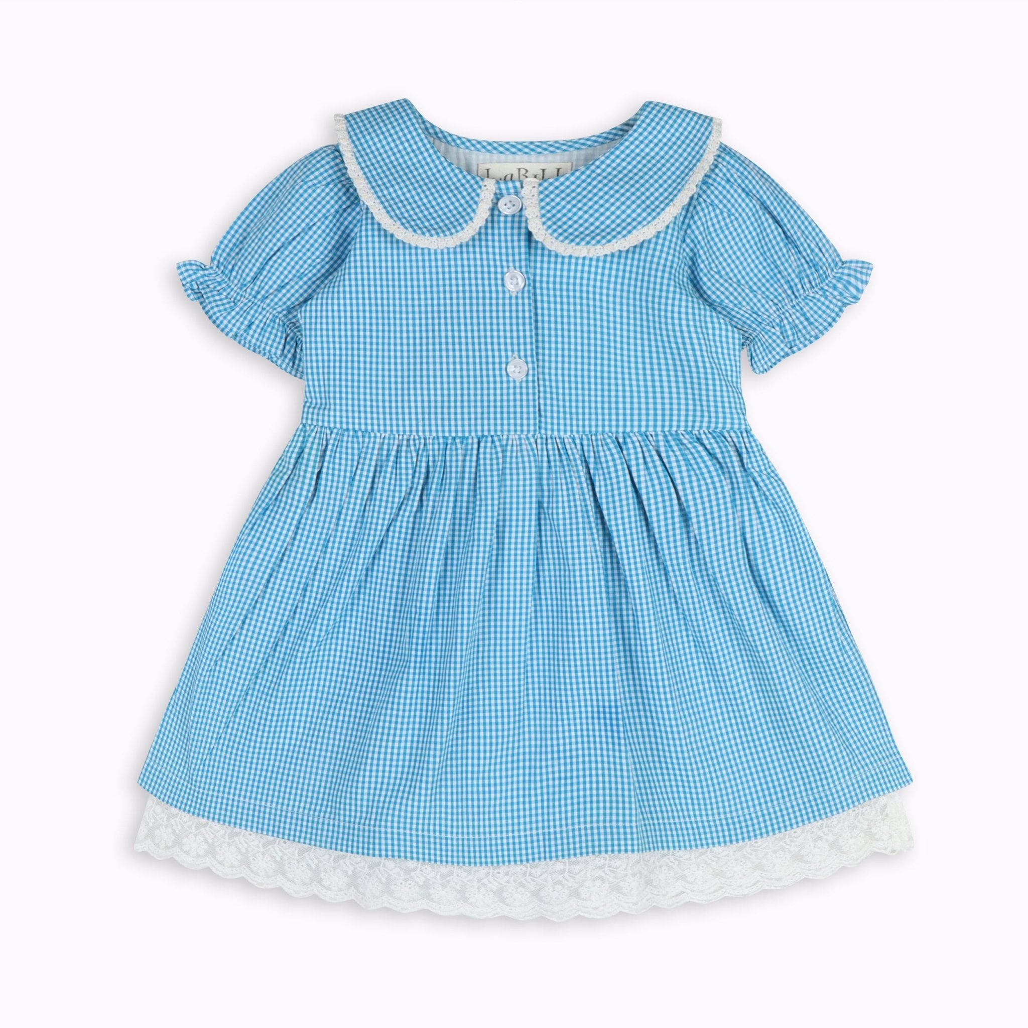 dorothy blue gingham dress Amazon.com: LVLING Womens Oz Dorothy Costume Blue Checked Dress With Hair Bows (Small) : Clothing, Shoes & Jewelry