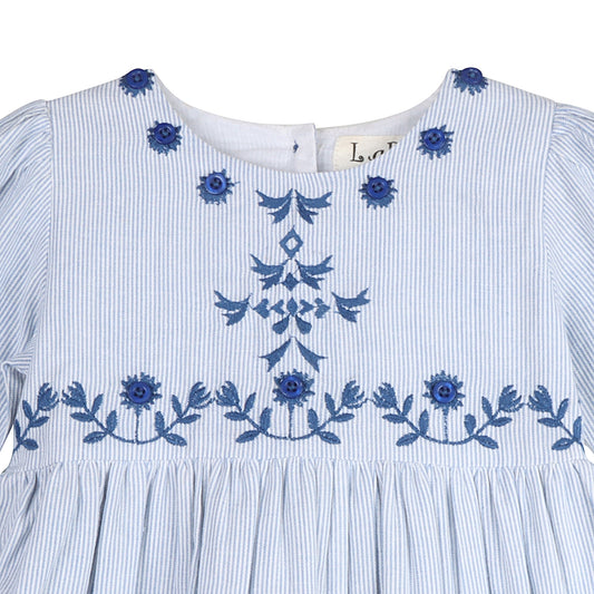 Indigo Stripe Odyseey Dress
