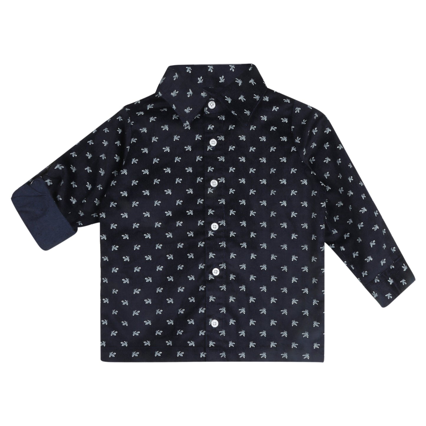 Twilight Bloom Corduroy Shirt