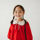 Christmas Carol Red Holiday Dress