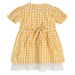 Citrus Gingham Girls Dorothy Dress