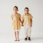 Citrus Gingham Boy Shirt