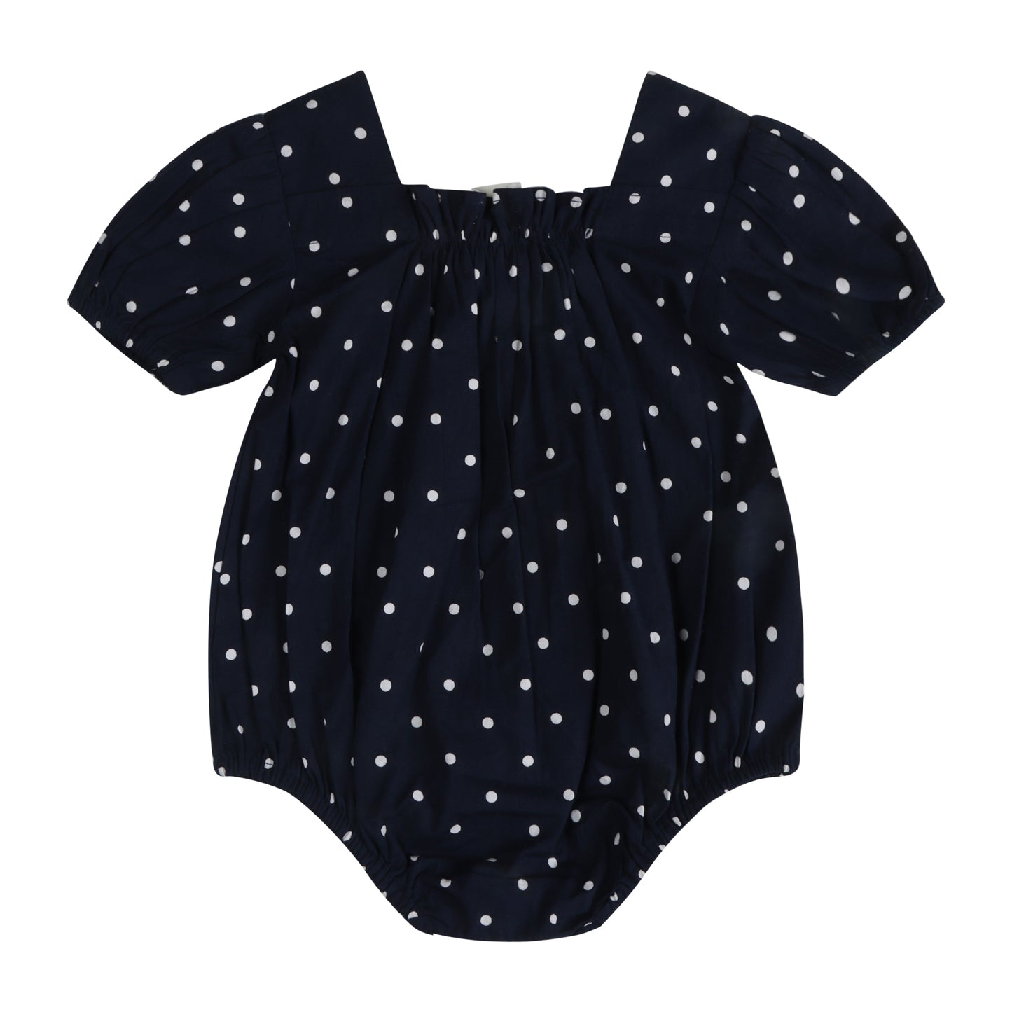 Starlit Nautical Breeze Polka Girl Romper