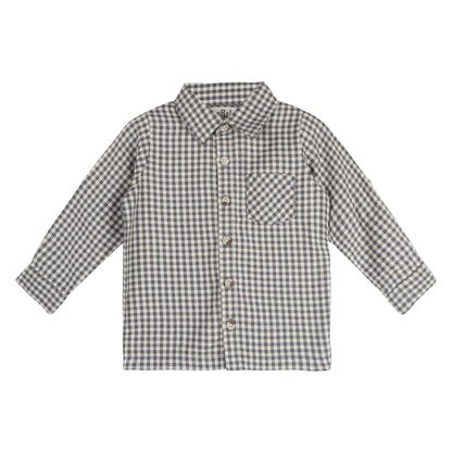 Blue Harmony Gingham Shirt