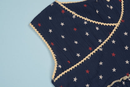 Blue Stars 4th of July Dress - LARILI