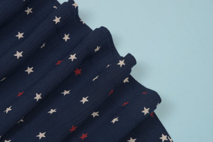 Blue Stars 4th of July Dress - LARILI