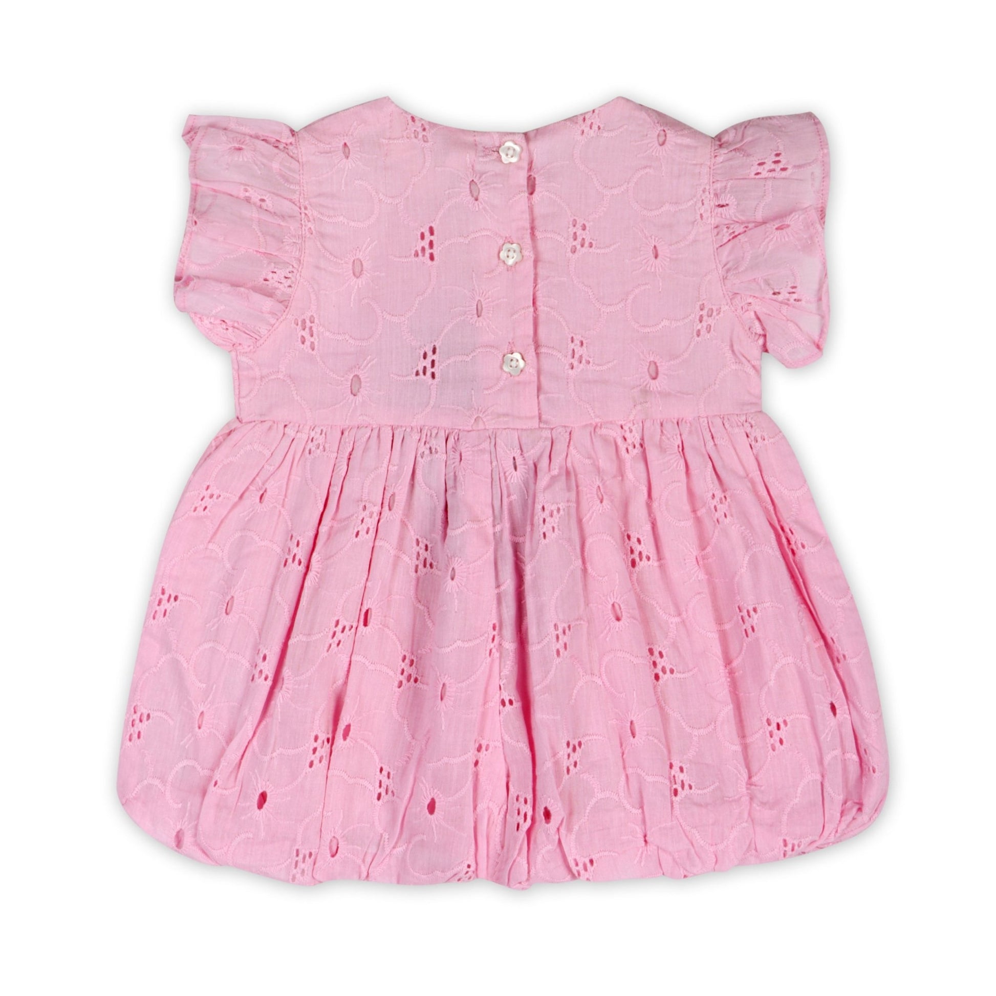 Cherry Blossom Schiffli Romper - LARILI