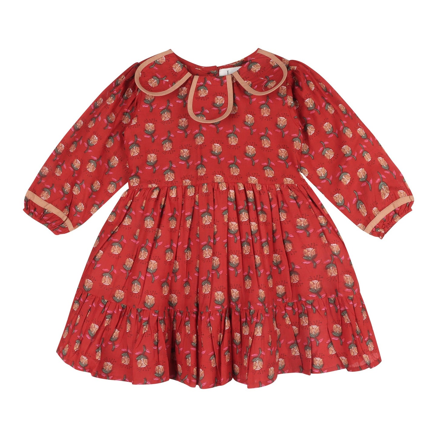 Crimson Garden Dress