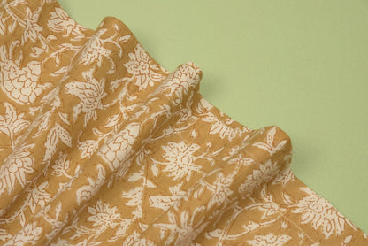 Embroidered fabric V shape Yoke Dress - LARILI