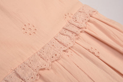 Embroidered Schiffli Romper - LARILI