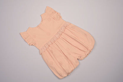 Embroidered Schiffli Romper - LARILI