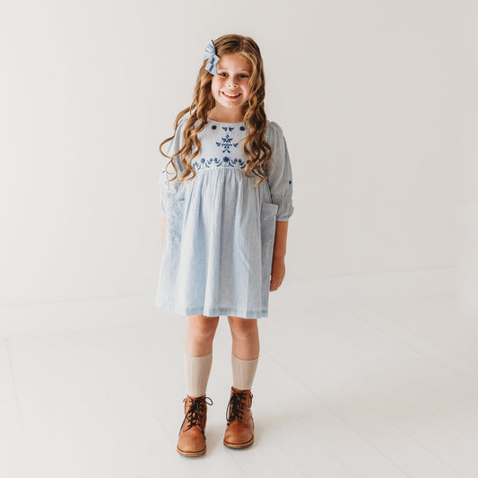 Indigo Stripe Odyseey Dress