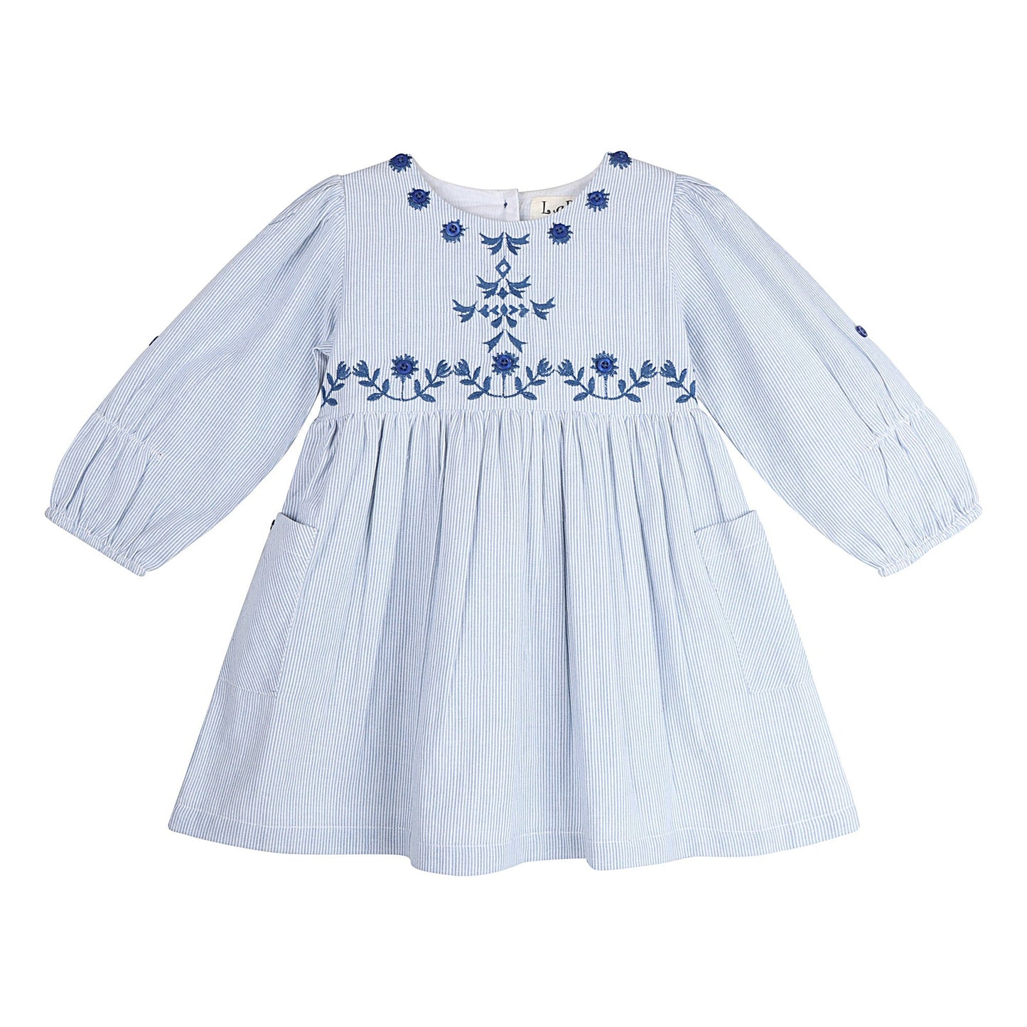 Indigo Stripe Odyseey Dress