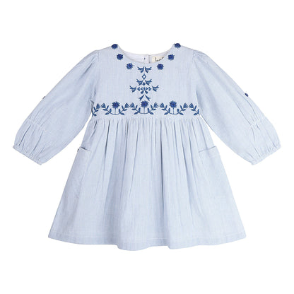 Indigo Stripe Odyseey Dress