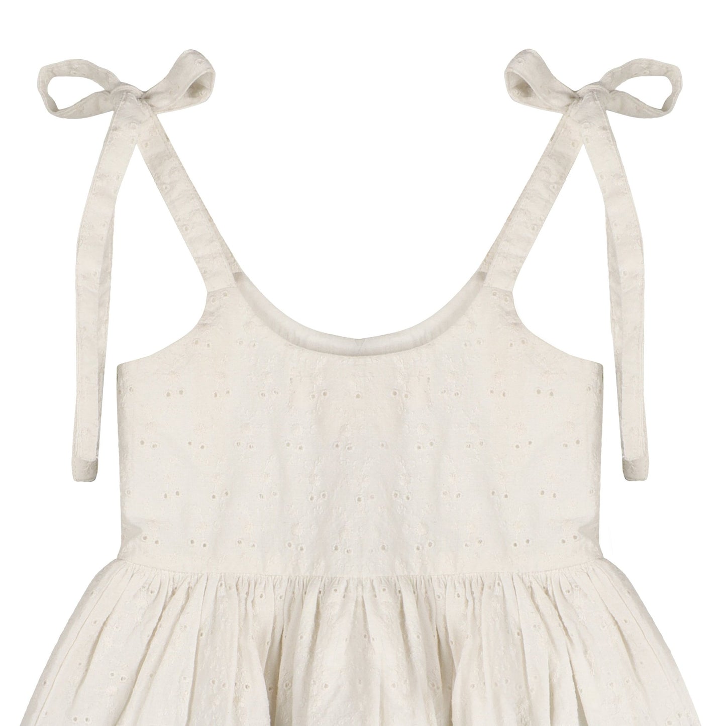 Ocean Ombre Nautical Schiffli Dress - LARILI