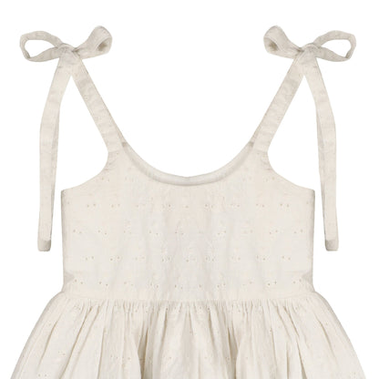 Ocean Ombre Nautical Schiffli Dress - LARILI