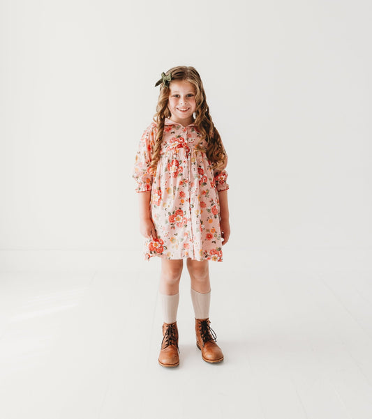 Rosy Breeze Sailor Collar Dress