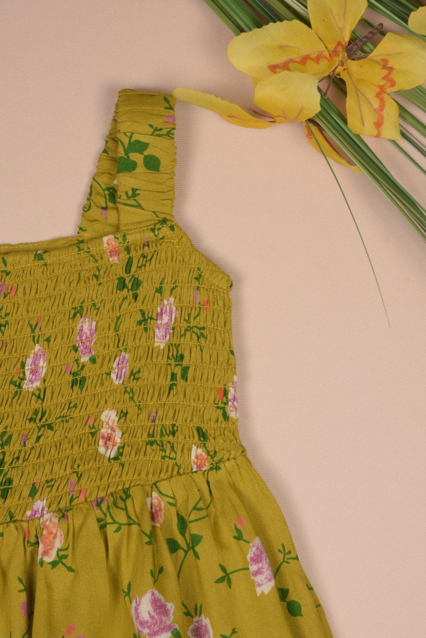 Smocking High & Low Dress - LARILI