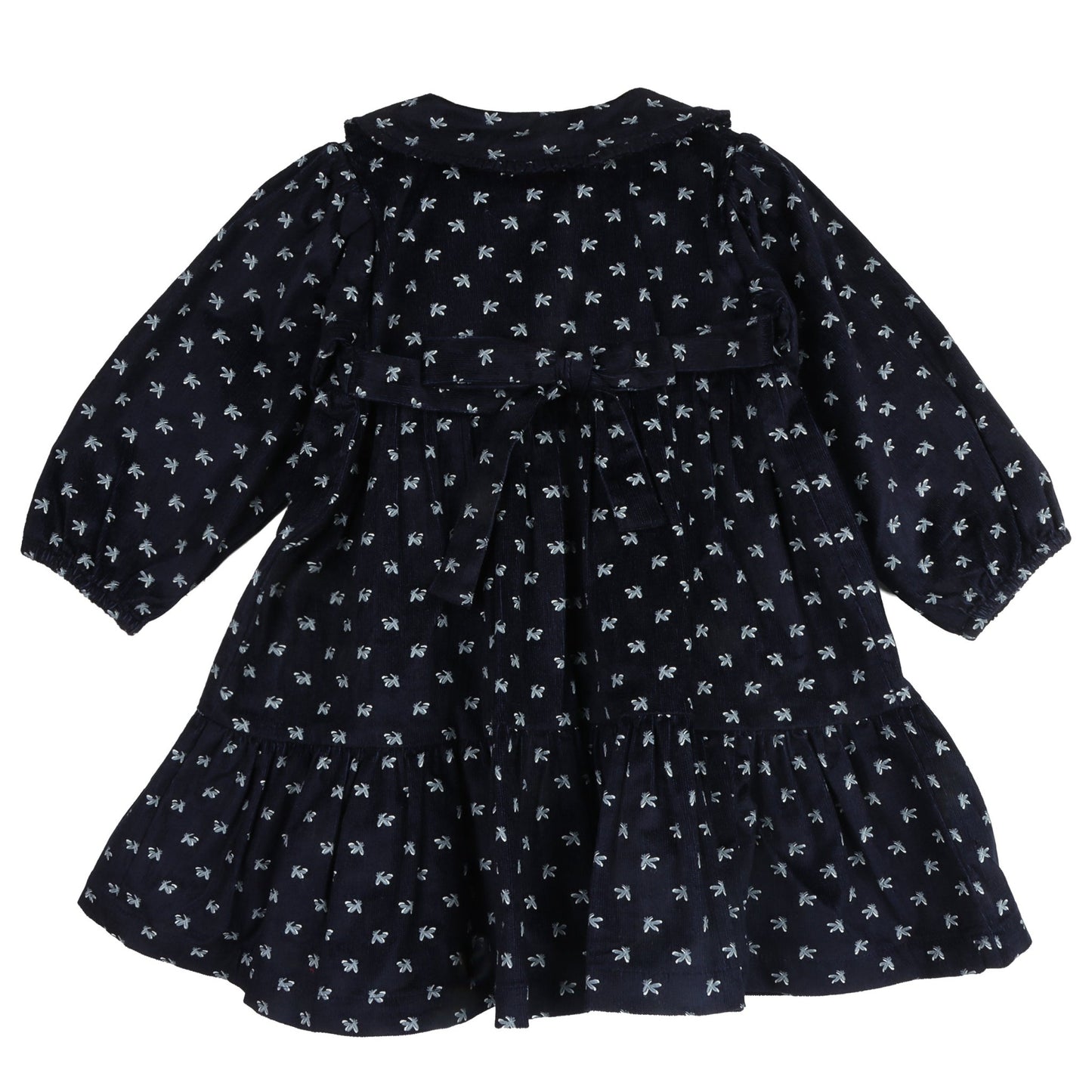 Twilight Bloom Corduroy Dress
