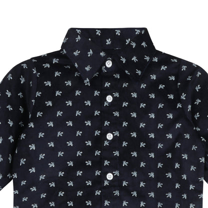 Twilight Bloom Corduroy Shirt
