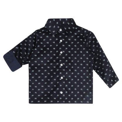 Twilight Bloom Corduroy Shirt