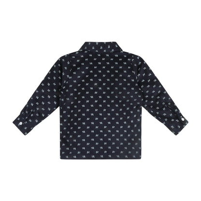 Twilight Bloom Corduroy Shirt