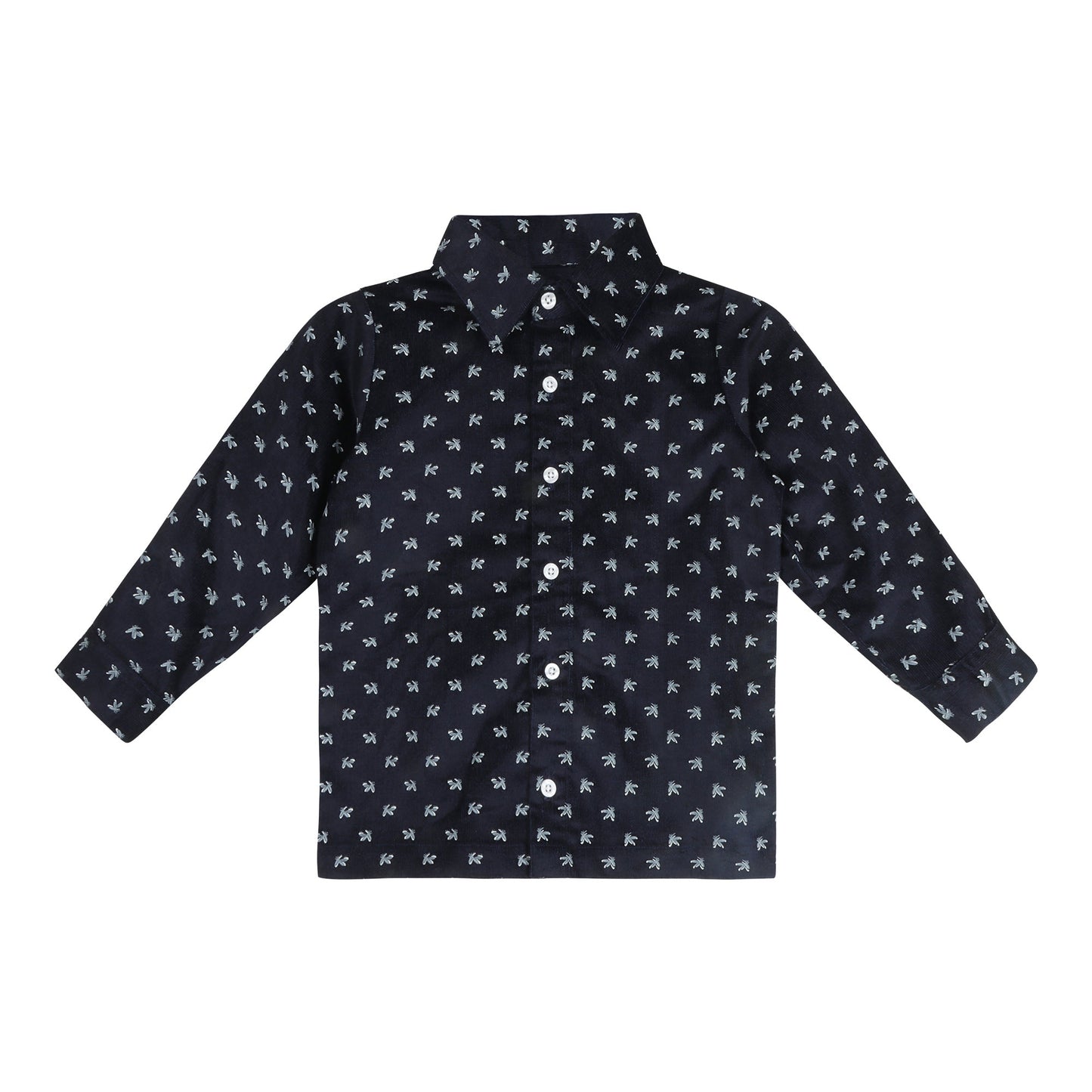 Twilight Bloom Corduroy Shirt