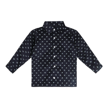 Twilight Bloom Corduroy Shirt