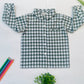 Green Gingham Shirt