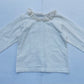 Swiss Dot Off-White Lace Blouse